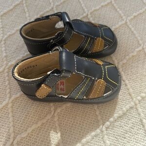 Stylish Baby Walker Shoes in Black and Brown